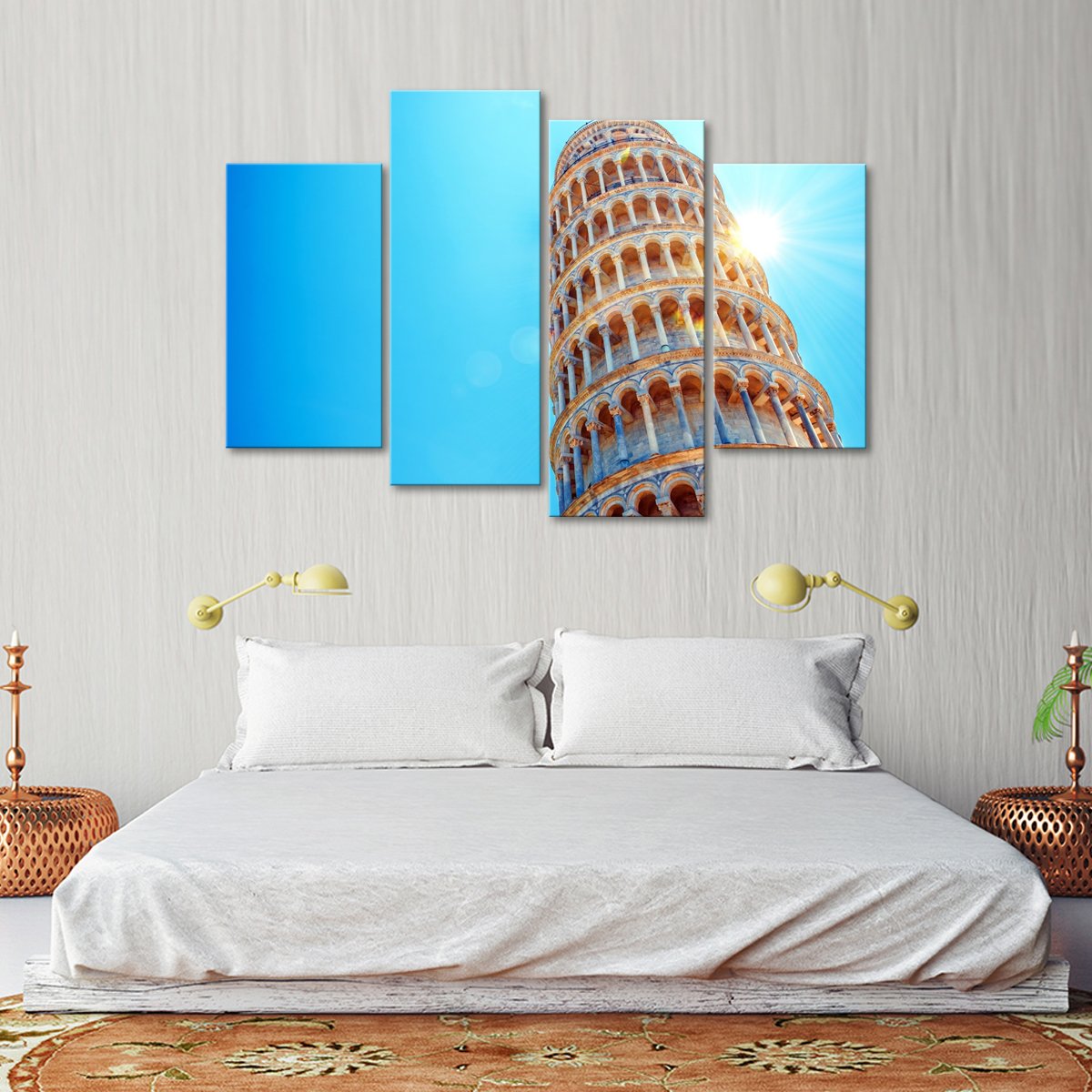 Pisa Multi Panel Canvas Wall Art