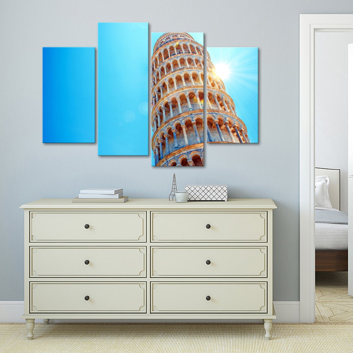 Pisa Multi Panel Canvas Wall Art