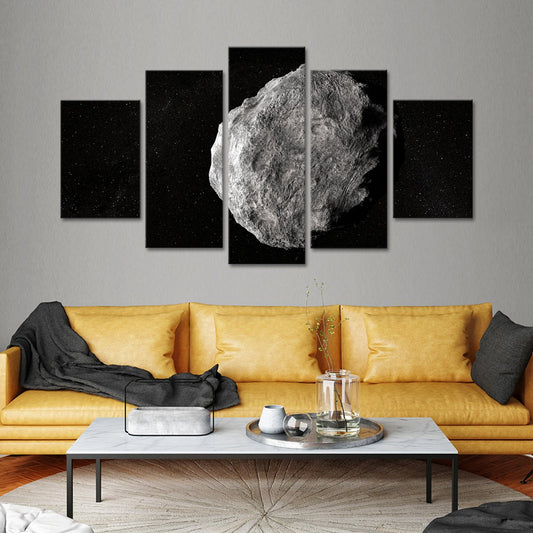Planetoid Multi Panel Canvas Wall Art
