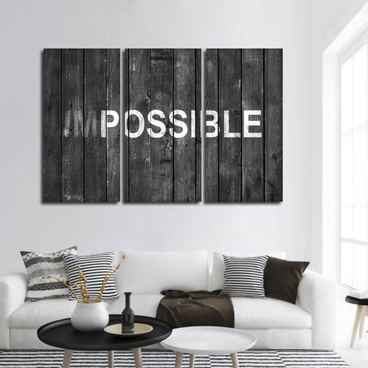 Possible Multi Panel Canvas Wall Art