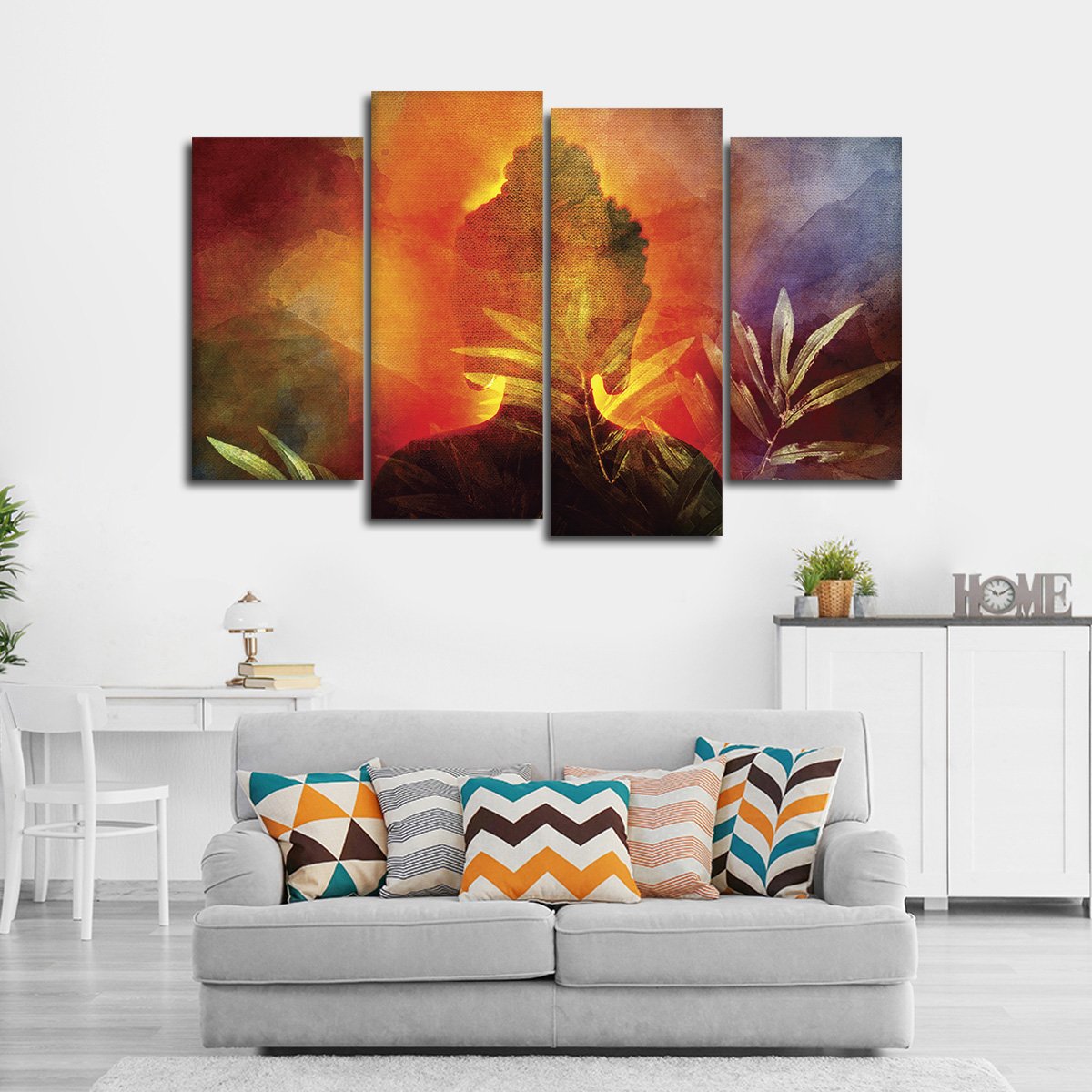 Power of Silence Multi Panel Canvas Wall Art