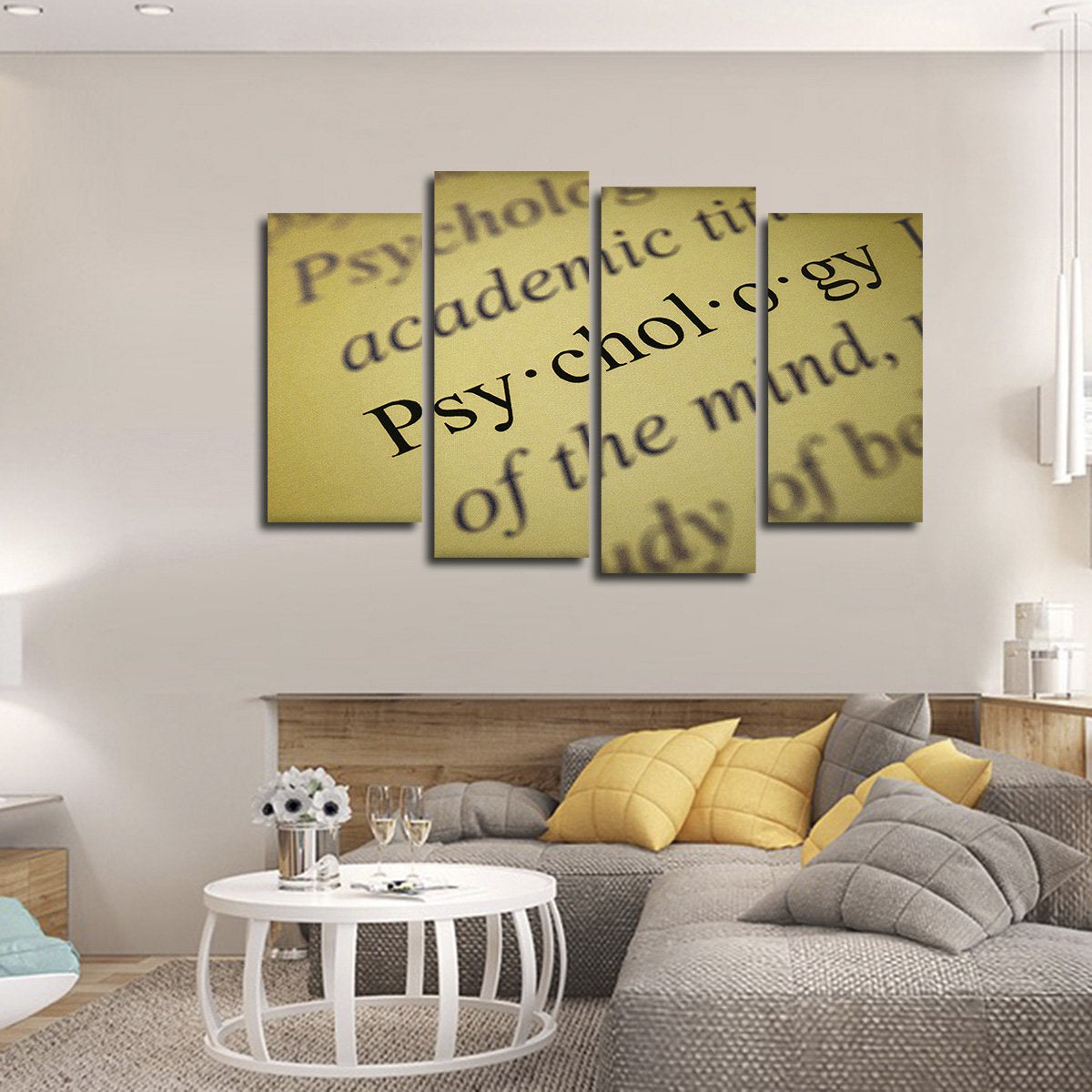 Psychology Definition Multi Panel Canvas Wall Art