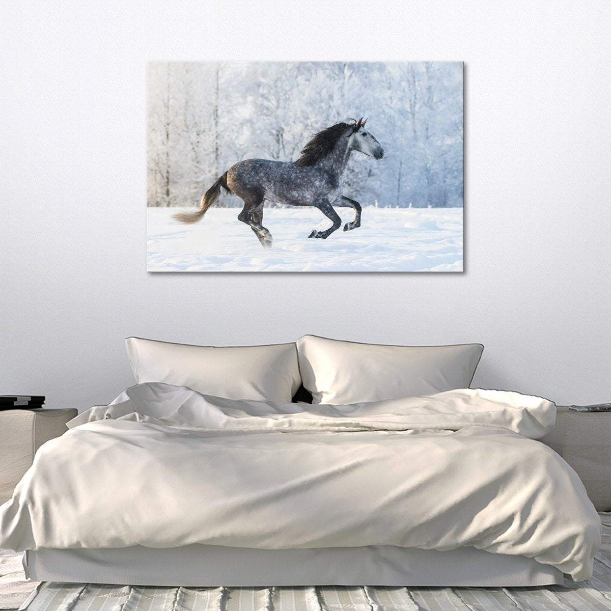 Purebred Horse Multi Panel Canvas Wall Art