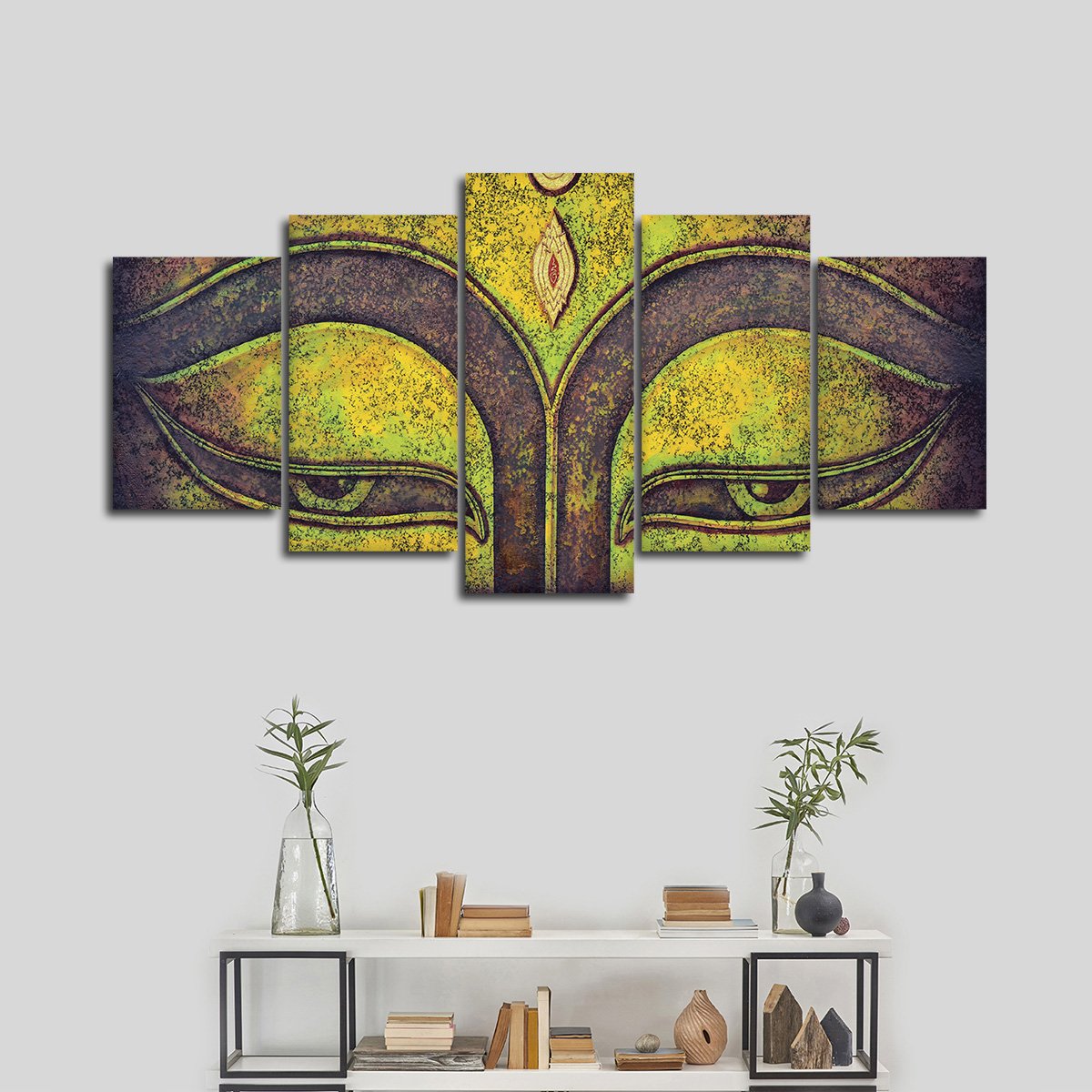 Purify The Mind Multi Panel Canvas Wall Art