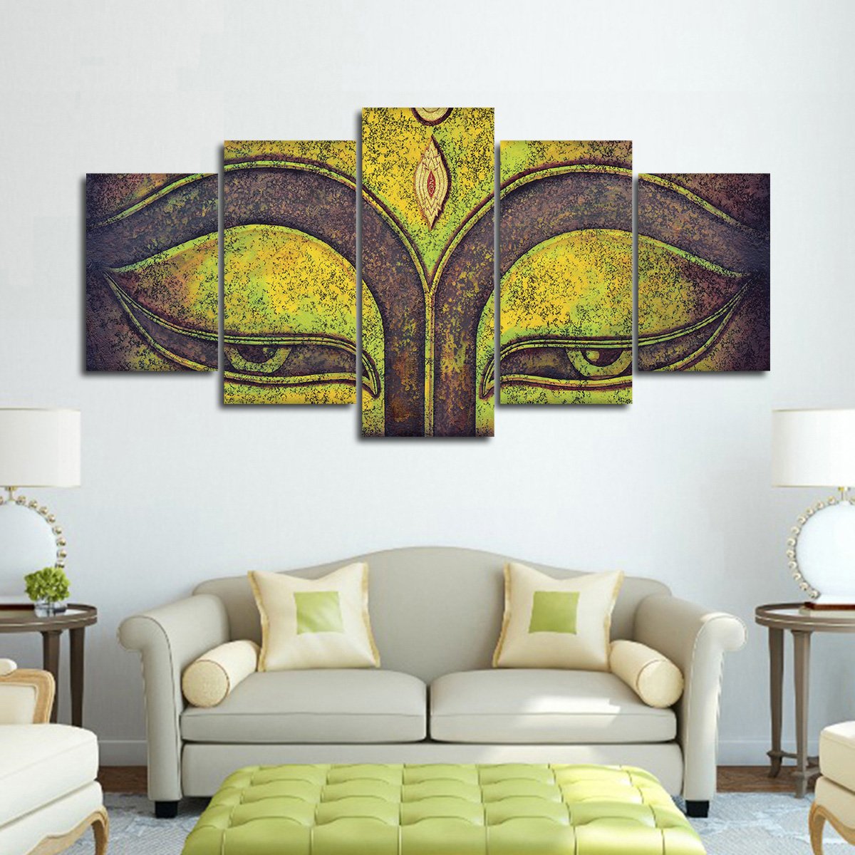 Purify The Mind Multi Panel Canvas Wall Art