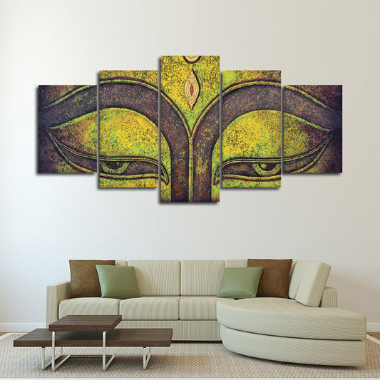 Purify The Mind Multi Panel Canvas Wall Art