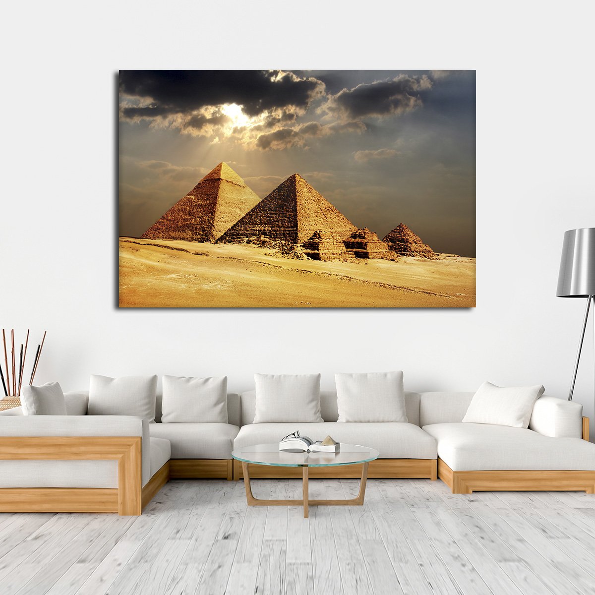 Pyramid Multi Panel Canvas Wall Art
