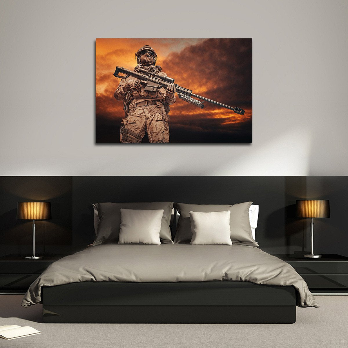 Ranger Sniper Multi Panel Canvas Wall Art