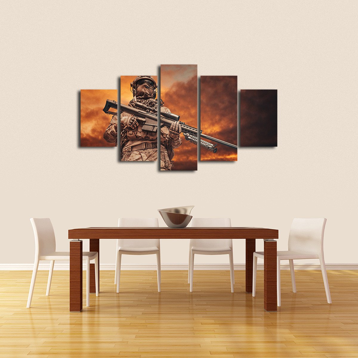 Ranger Sniper Multi Panel Canvas Wall Art