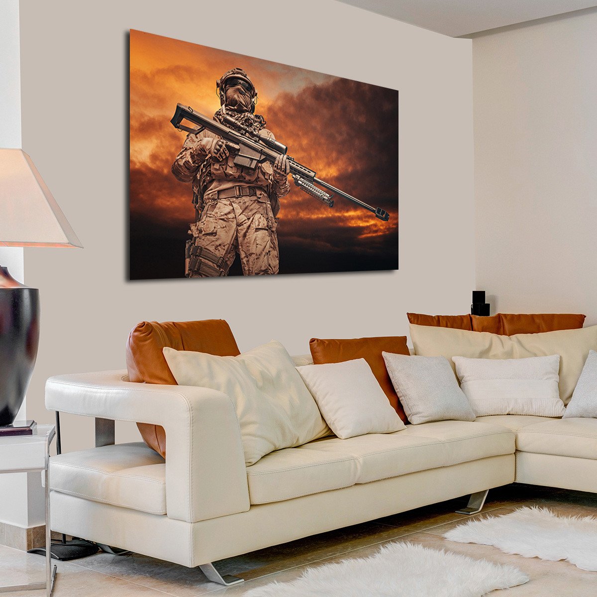 Ranger Sniper Multi Panel Canvas Wall Art