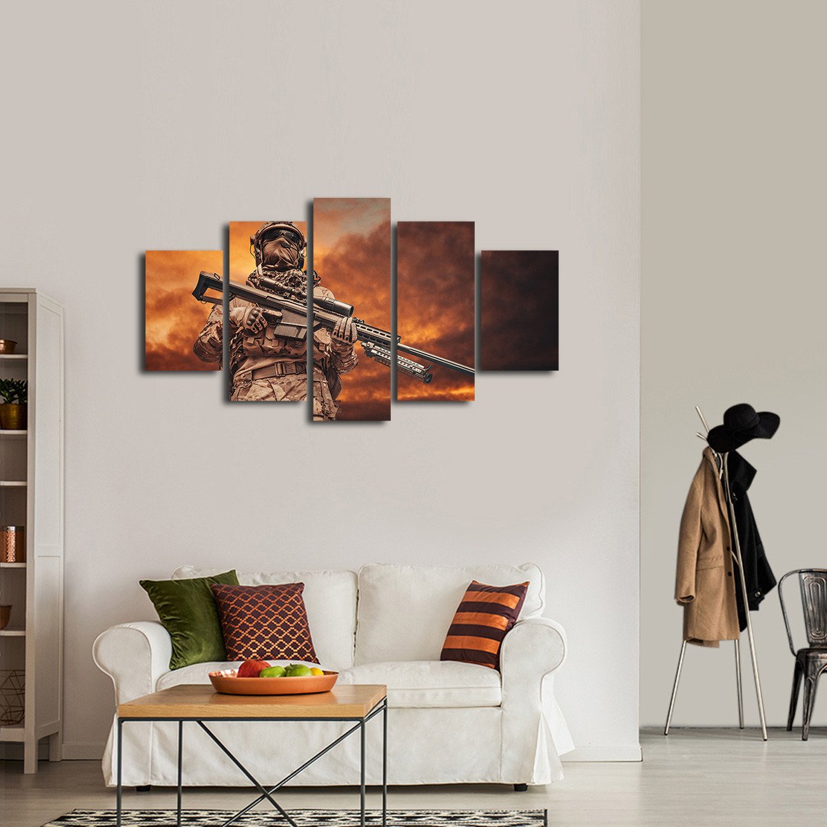 Ranger Sniper Multi Panel Canvas Wall Art