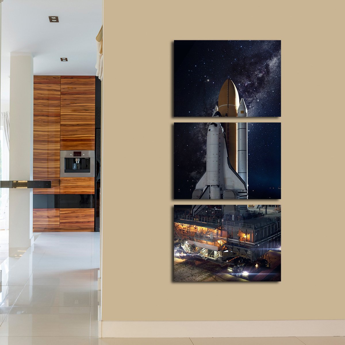 Ready For Launch Multi Panel Canvas Wall Art