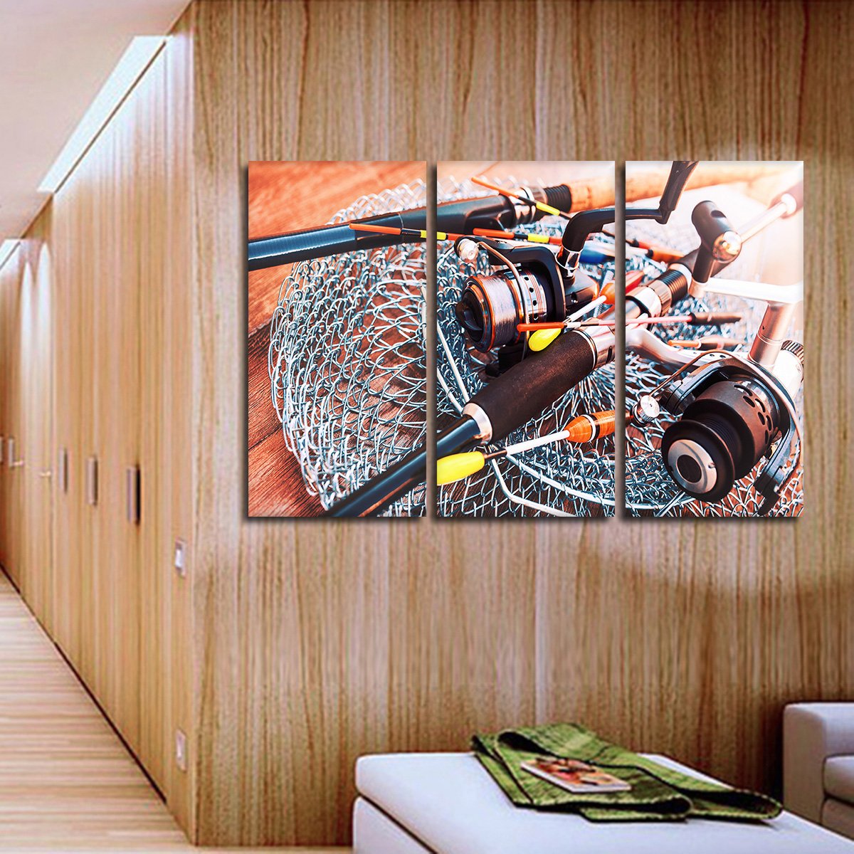 Ready To Fish Multi Panel Canvas Wall Art