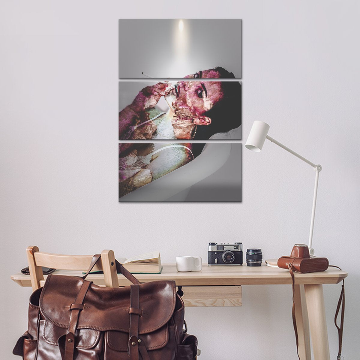 Rebel Rebel Multi Panel Canvas Wall Art