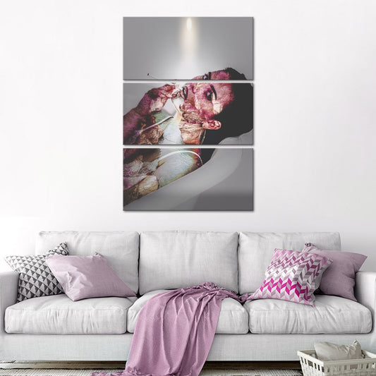 Rebel Rebel Multi Panel Canvas Wall Art