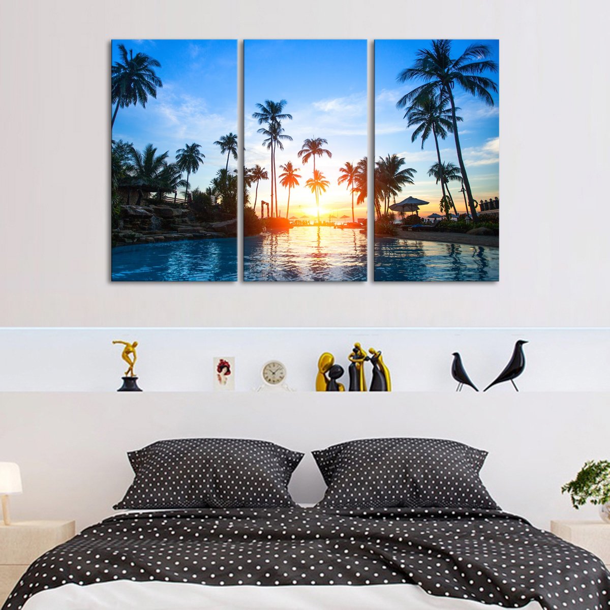 Resort Multi Panel Canvas Wall Art