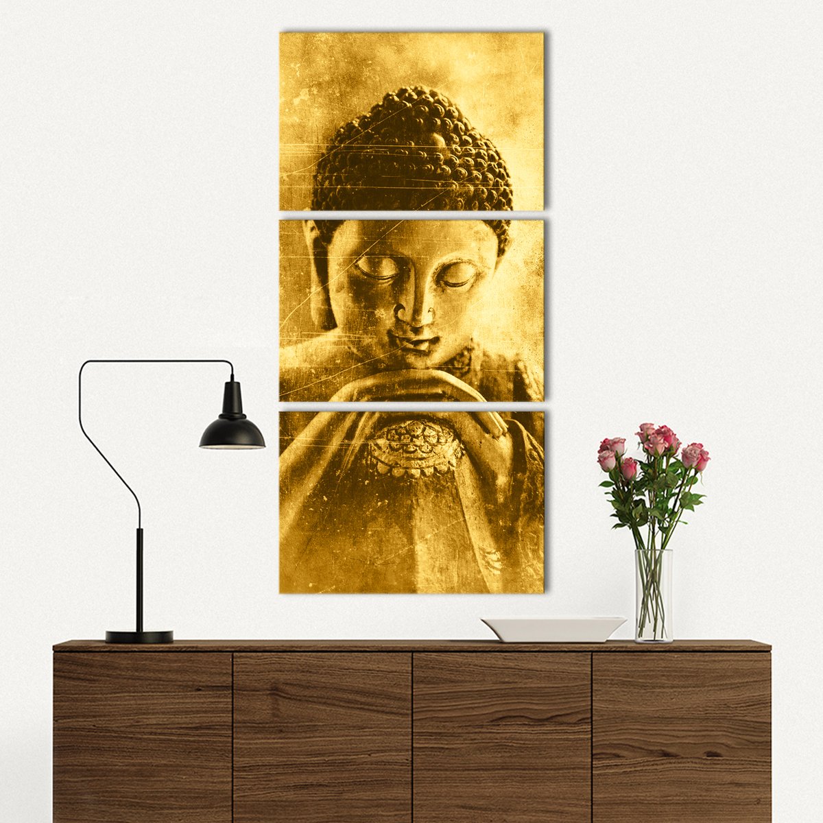 Resting in Nirvana Multi Panel Canvas Wall Art