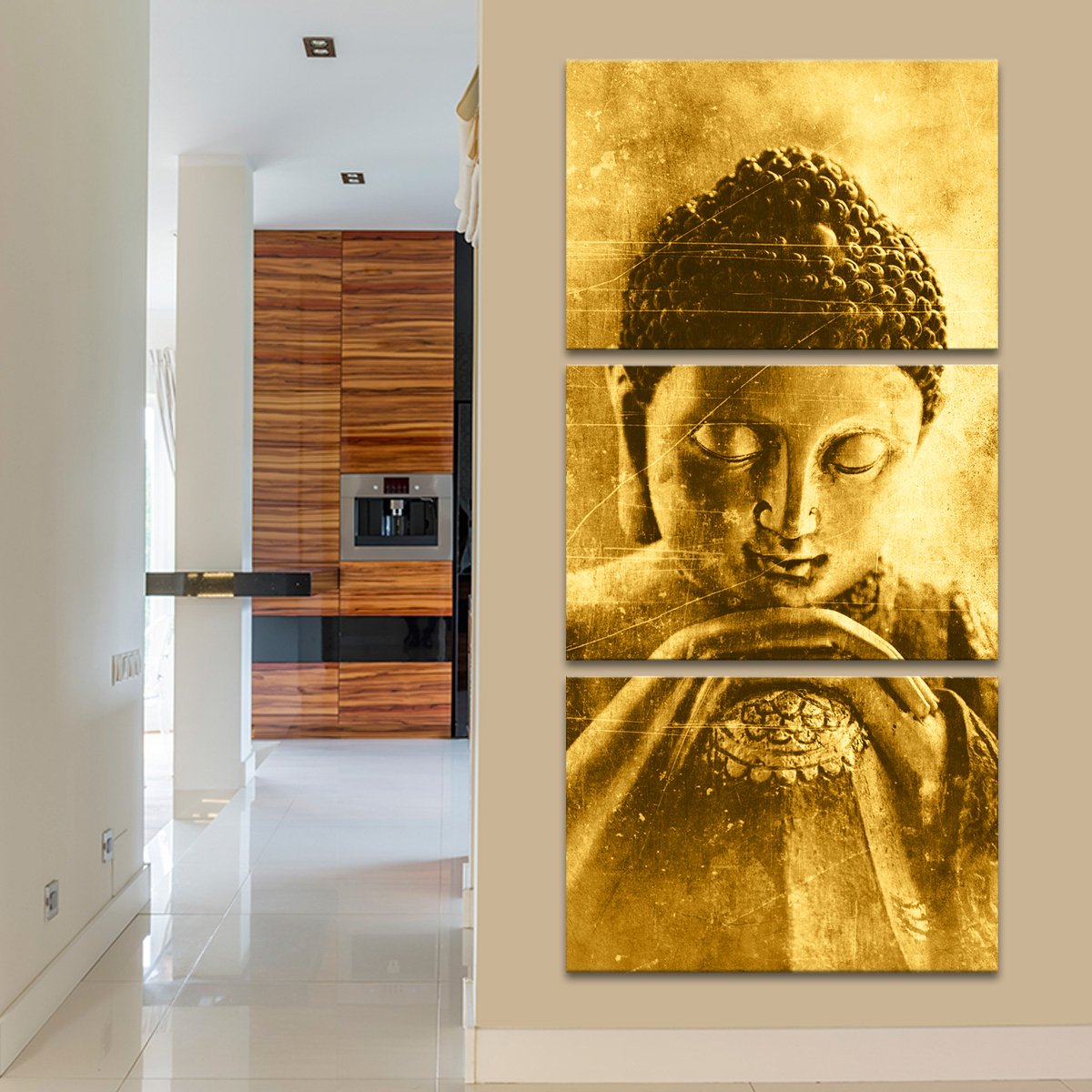 Resting in Nirvana Multi Panel Canvas Wall Art