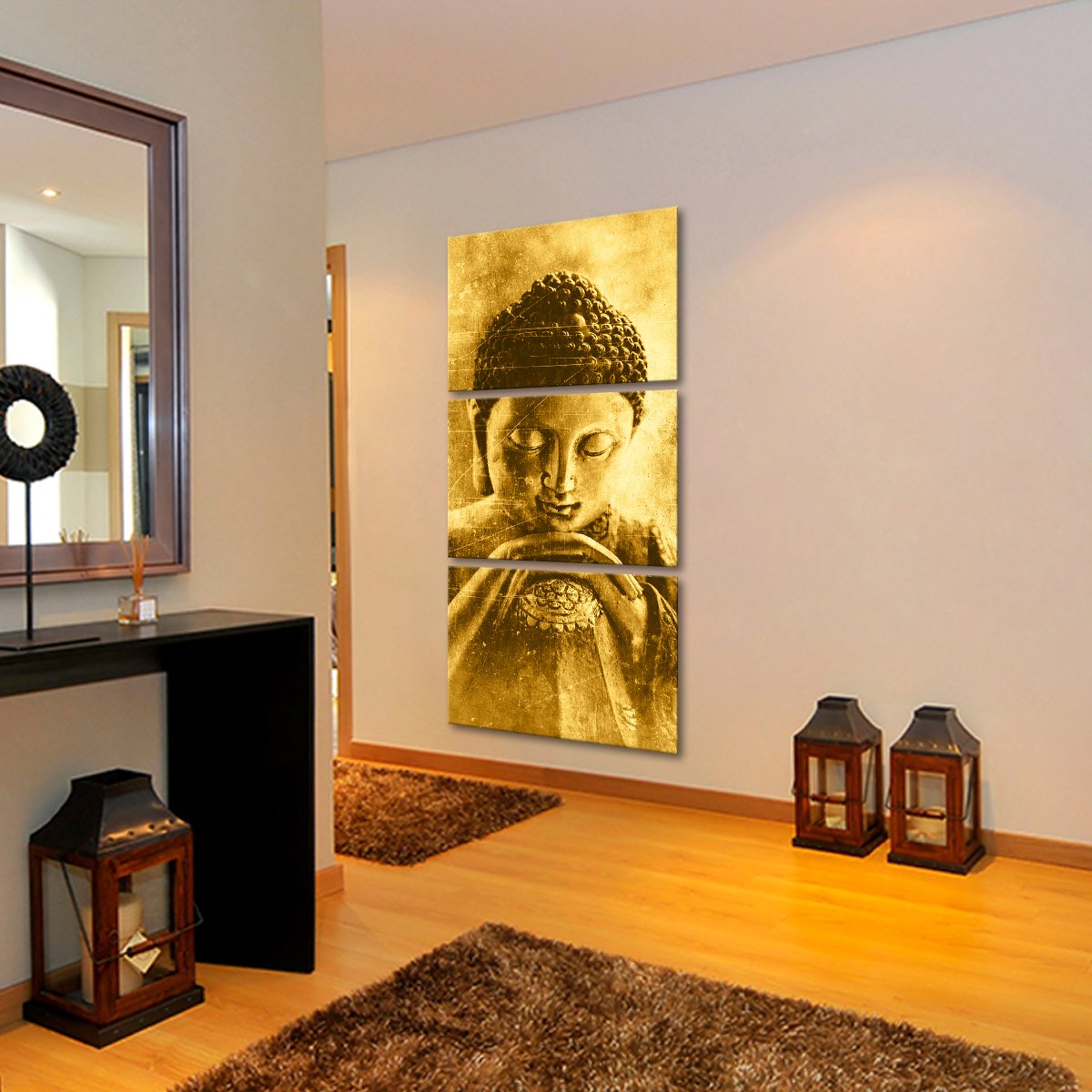 Resting in Nirvana Multi Panel Canvas Wall Art