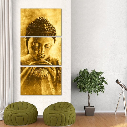 Resting in Nirvana Multi Panel Canvas Wall Art