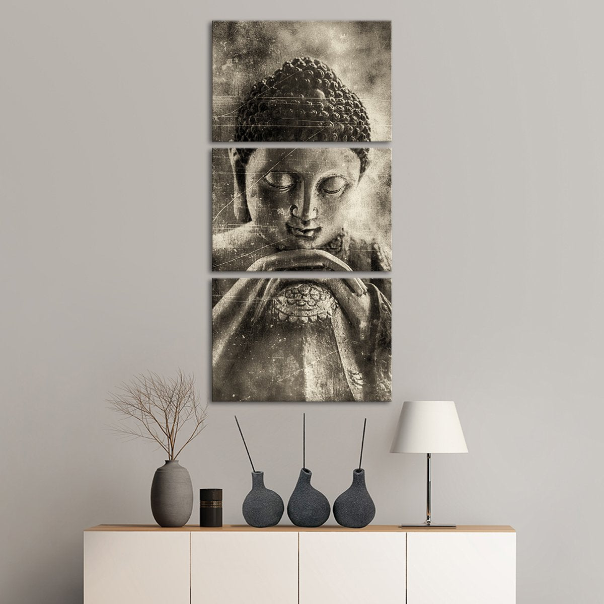 Resting in Nirvana Multi Panel Canvas Wall Art
