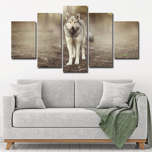 Return of the Wolf Multi Panel Canvas Wall Art