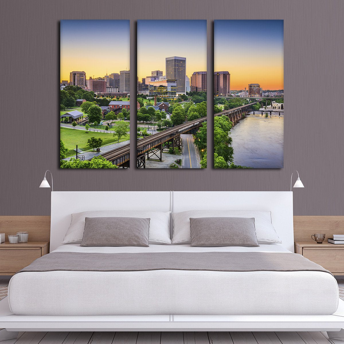 Richmond Multi Panel Canvas Wall Art