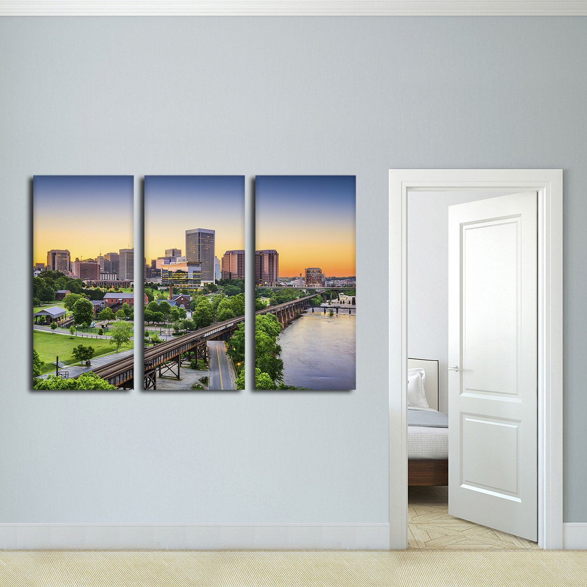 Richmond Multi Panel Canvas Wall Art