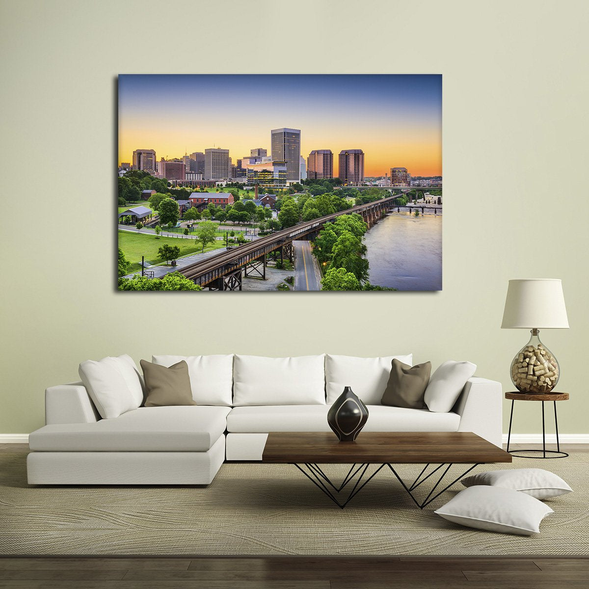 Richmond Multi Panel Canvas Wall Art