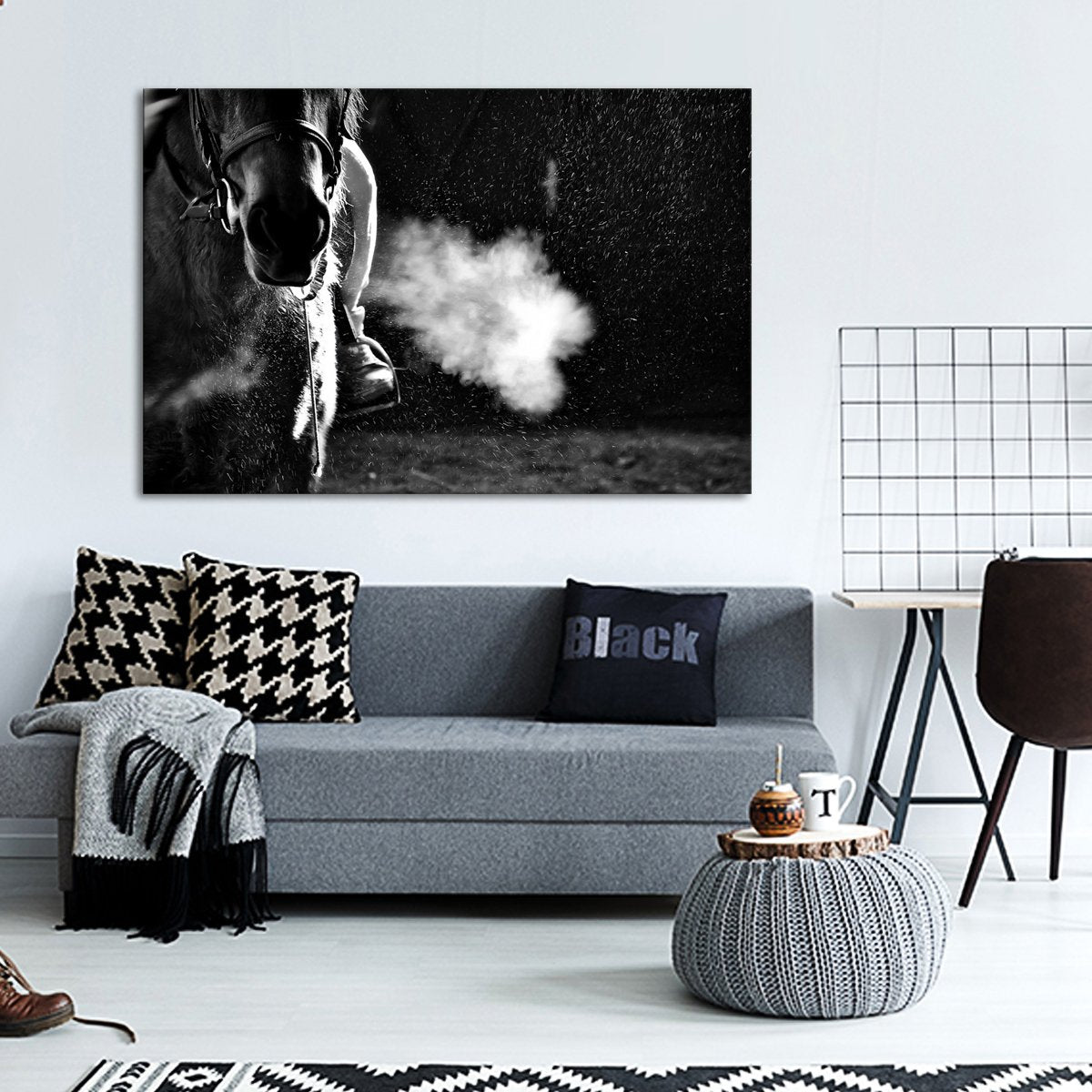 Rider Multi Panel Canvas Wall Art