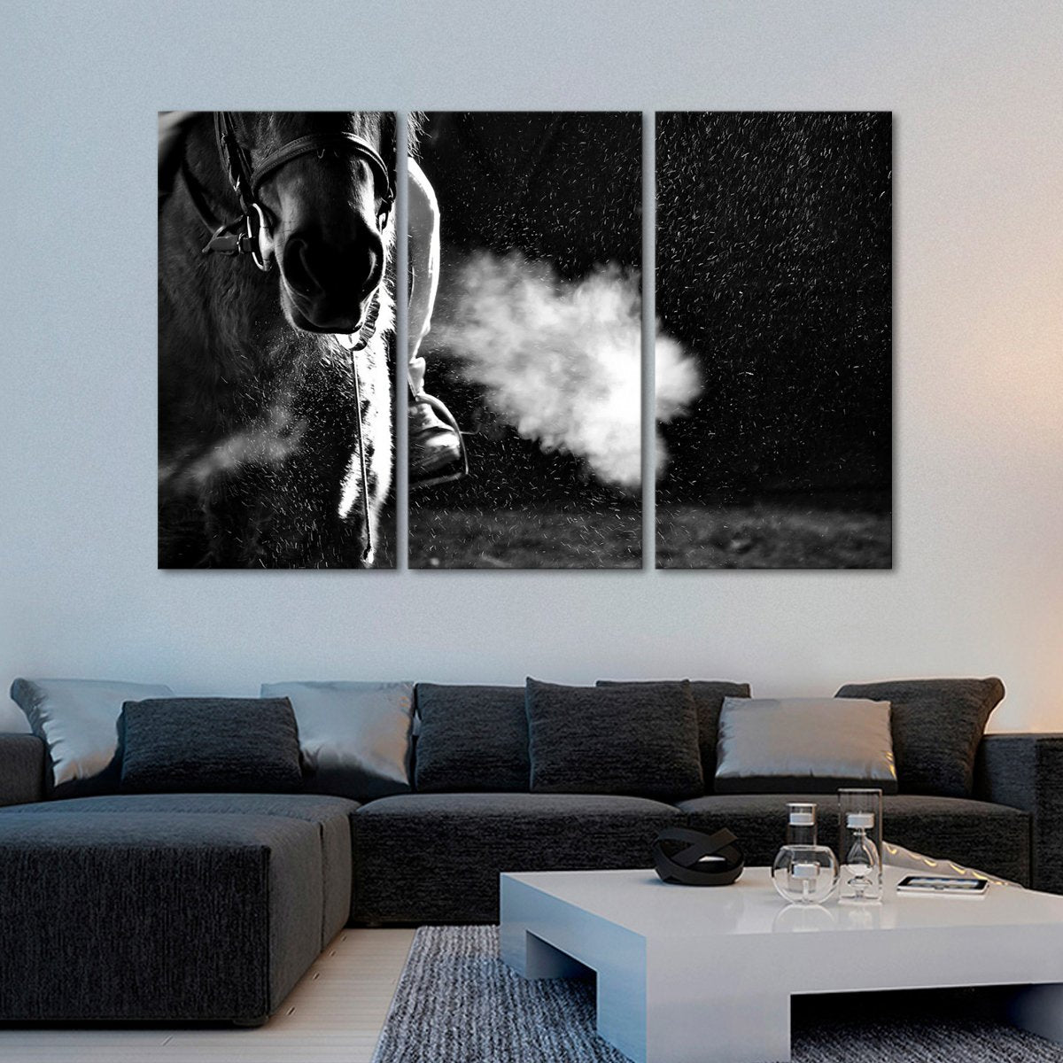 Rider Multi Panel Canvas Wall Art