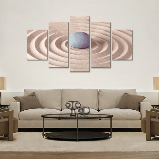 Rings of Tranquility Multi Panel Canvas Wall Art