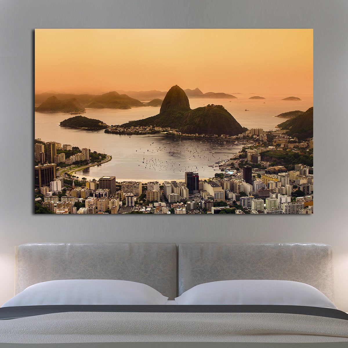Rio de Janeiro Multi Panel Canvas Wall Art