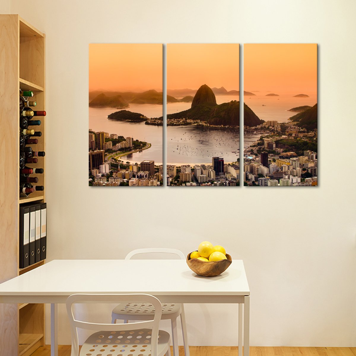 Rio de Janeiro Multi Panel Canvas Wall Art