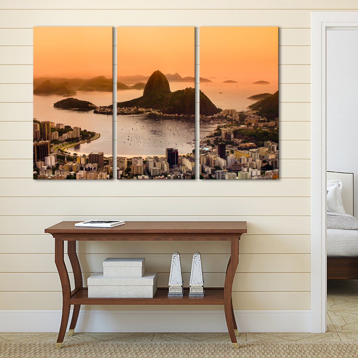 Rio de Janeiro Multi Panel Canvas Wall Art