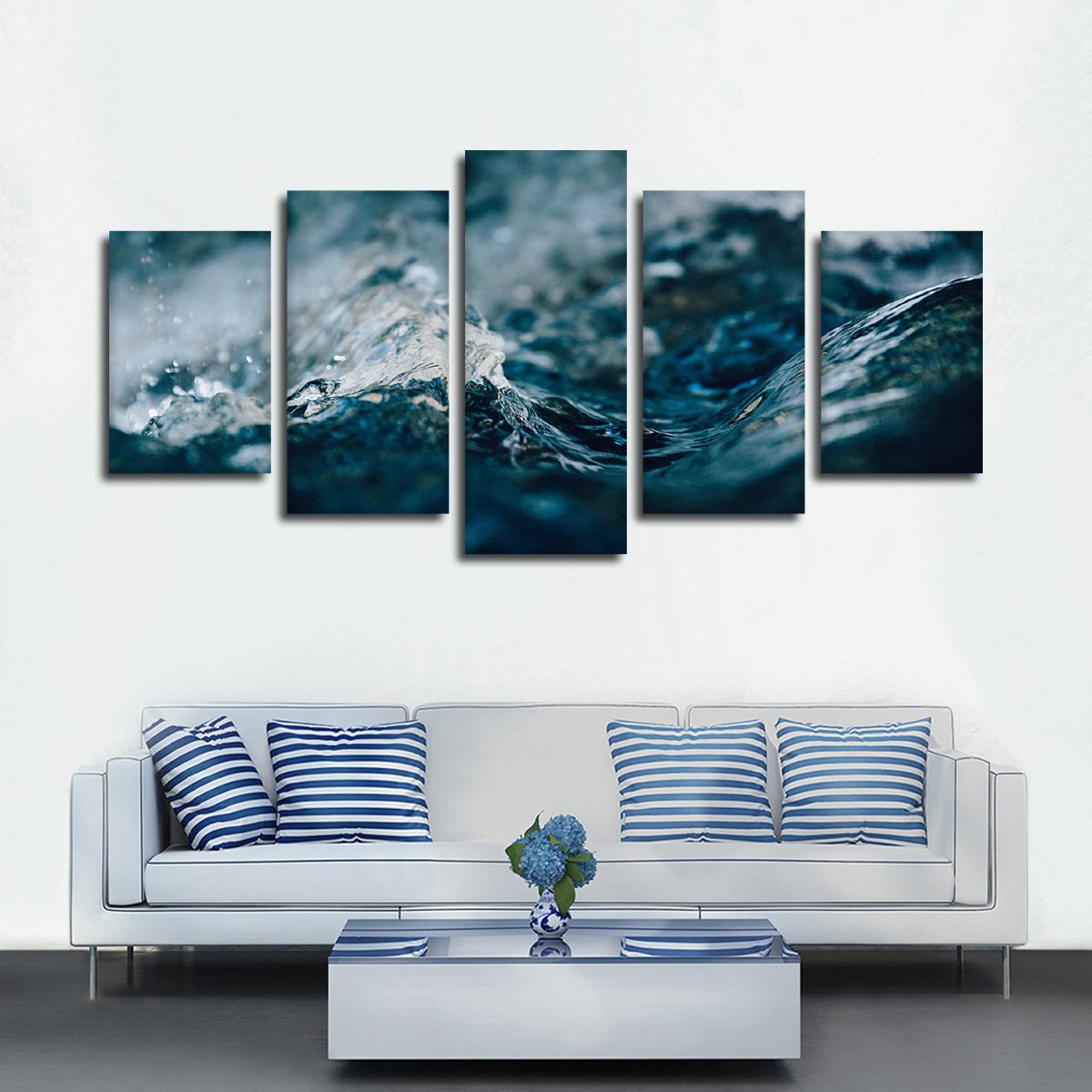 Ripples Multi Panel Canvas Wall Art