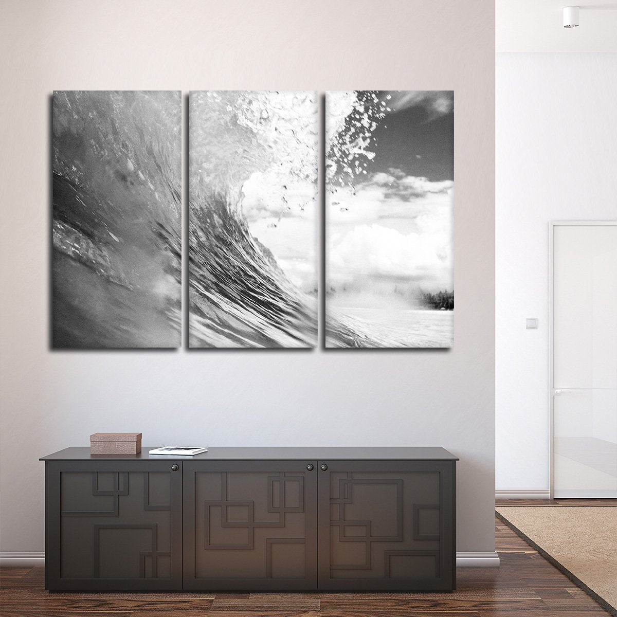 Riptide Multi Panel Canvas Wall Art