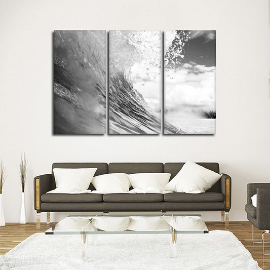 Riptide Multi Panel Canvas Wall Art