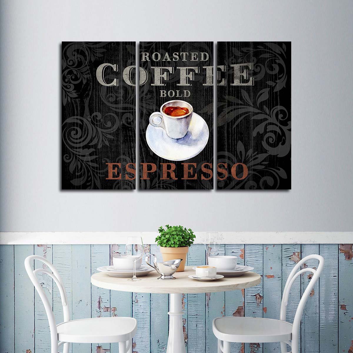 Roasted Espresso Multi Panel Canvas Wall Art