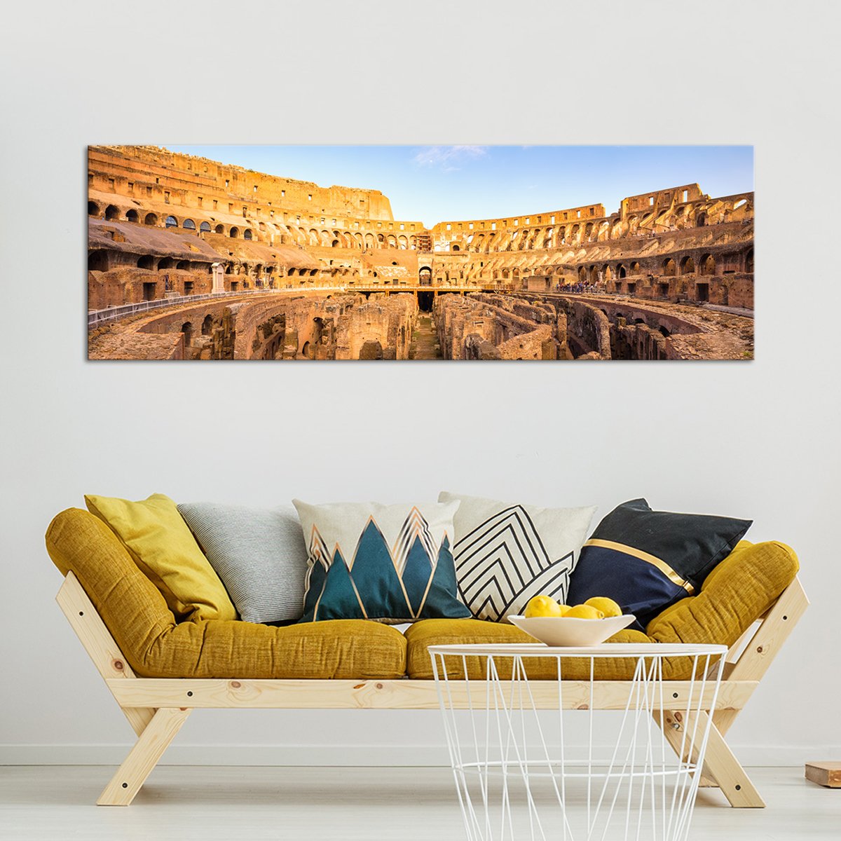 Roman Colosseum Multi Panel Canvas Wall Art