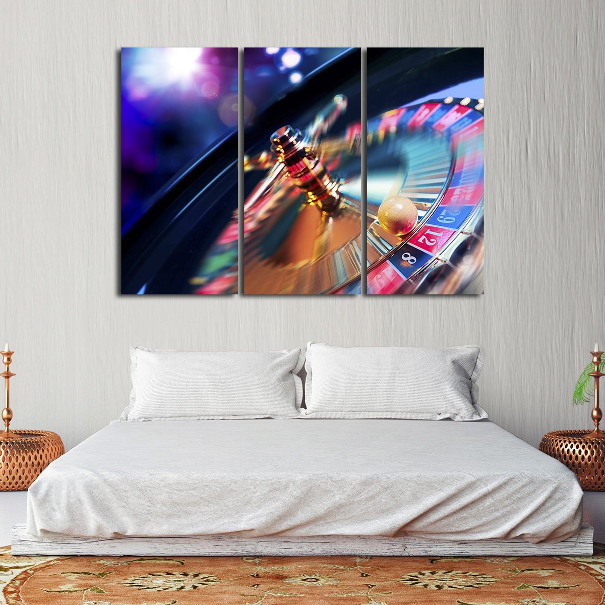 Roulette Multi Panel Canvas Wall Art