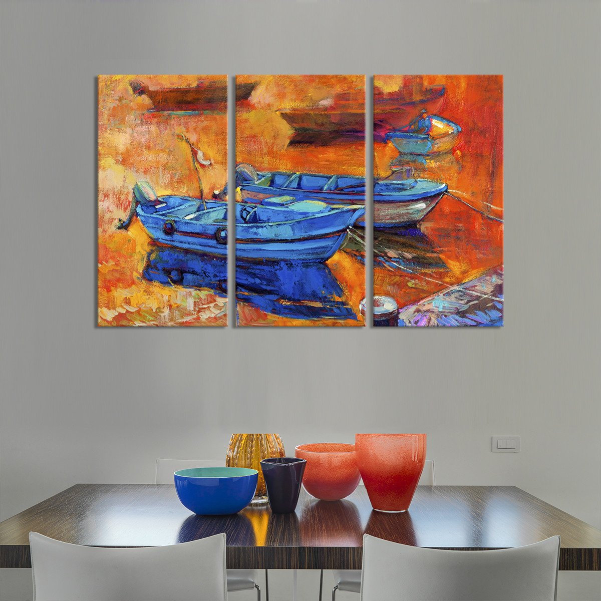 Santa Lucia Multi Panel Canvas Wall Art