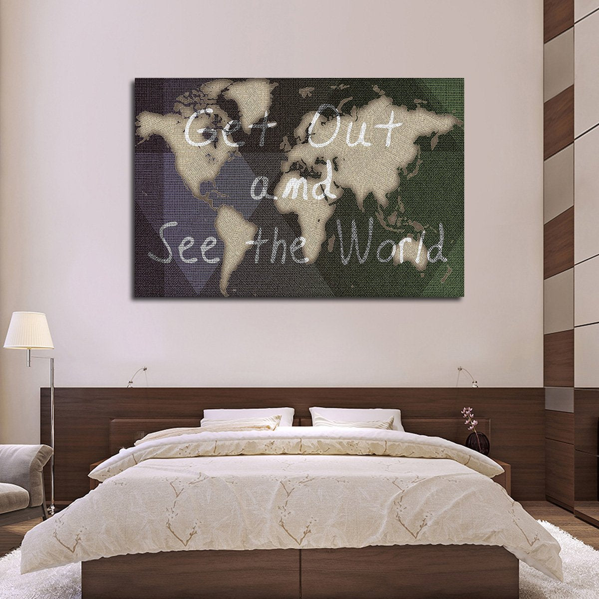 See The World Multi Panel Canvas Wall Art