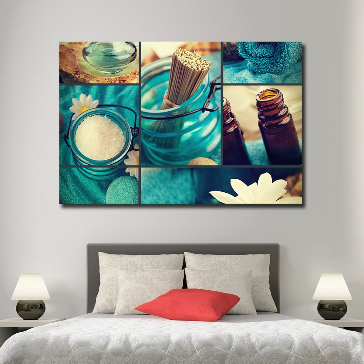 Self Care Multi Panel Canvas Wall Art
