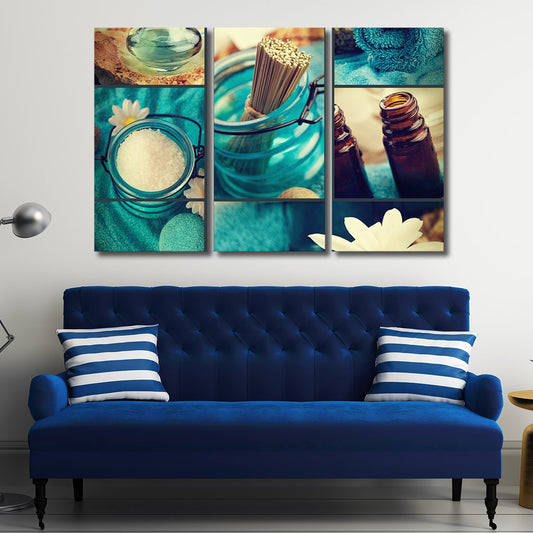 Self Care Multi Panel Canvas Wall Art