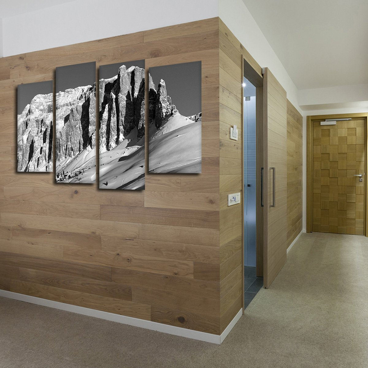 Sella Ronda Multi Panel Canvas Wall Art