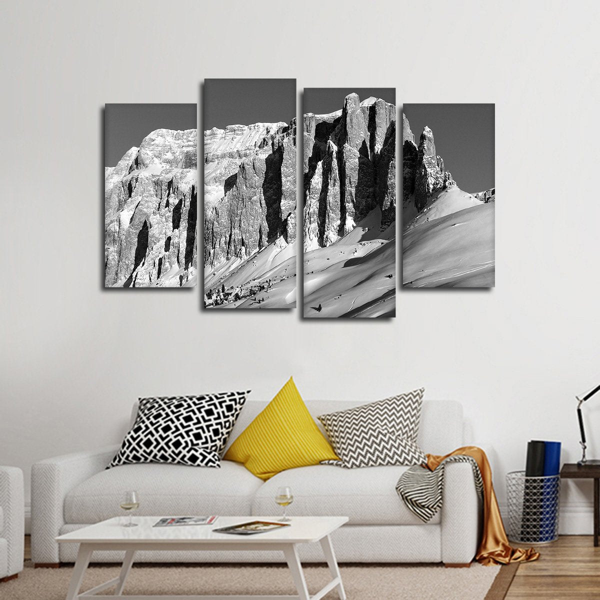 Sella Ronda Multi Panel Canvas Wall Art