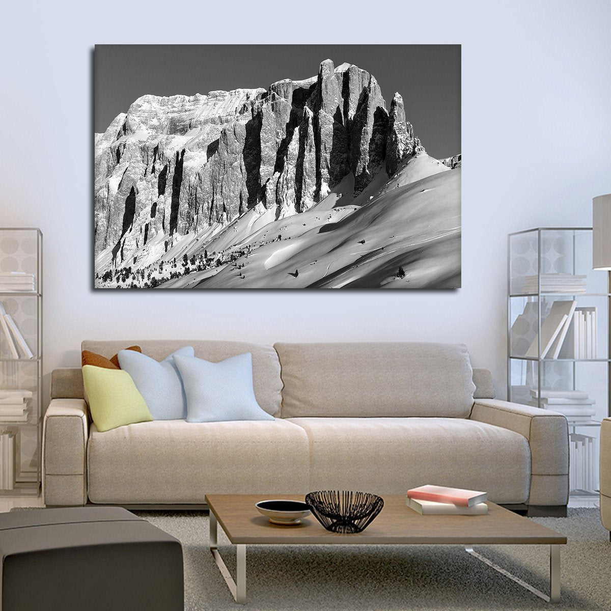 Sella Ronda Multi Panel Canvas Wall Art