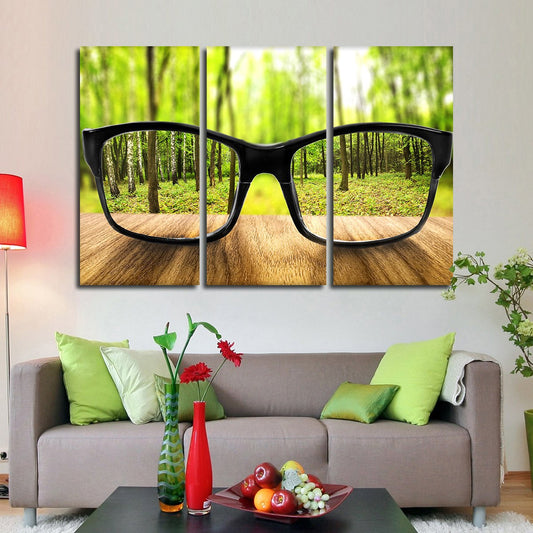 Sharp Vision Multi Panel Canvas Wall Art