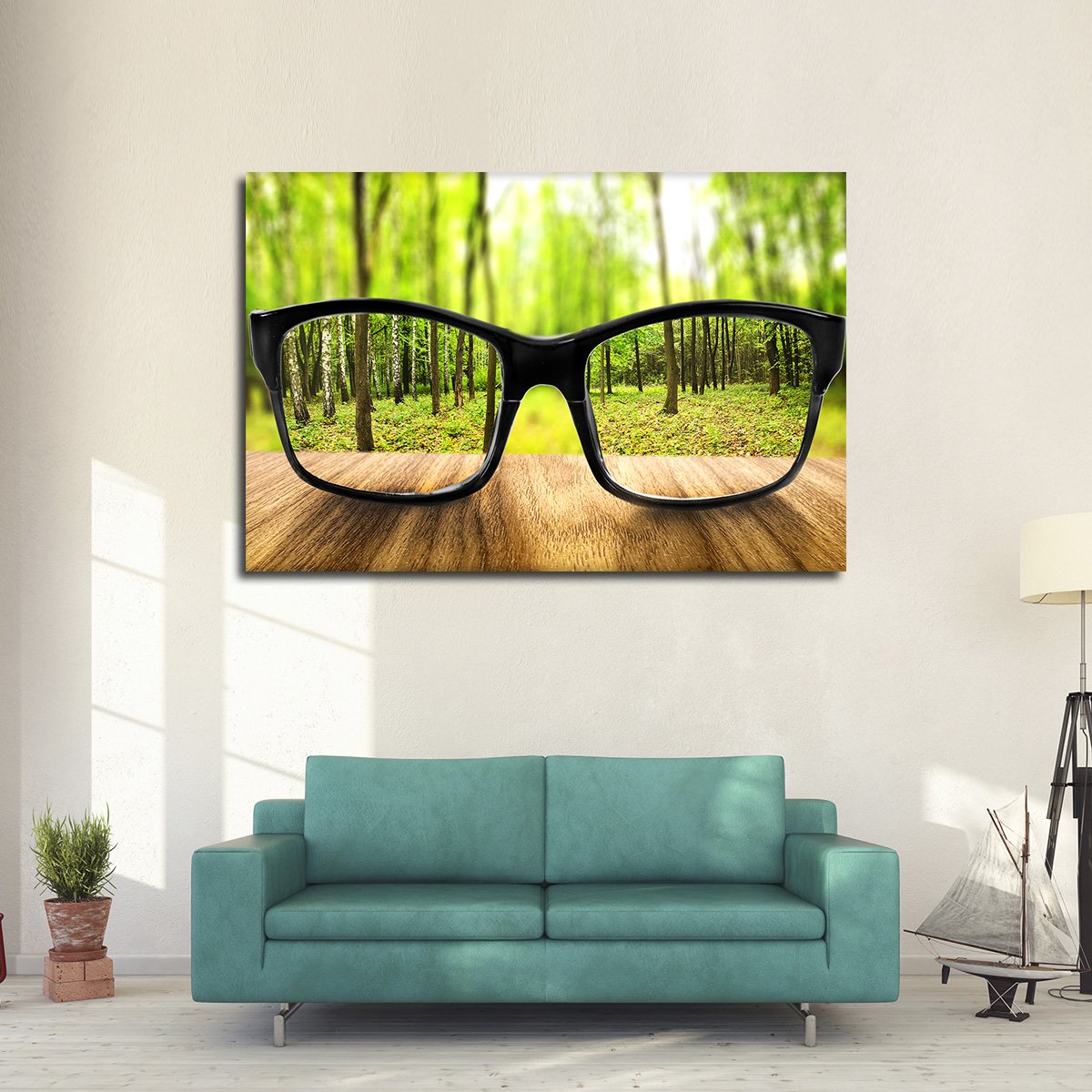 Sharp Vision Multi Panel Canvas Wall Art